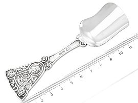 Scottish Sterling Silver Caddy Spoon
