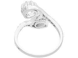 Antique 1920s Diamond Twist Engagement Ring