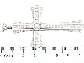 Platinum Cross Pendant 
