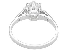 1920s Diamond Engagement Solitaire Ring