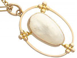 Antique Blister Pearl Pendant