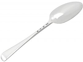 Silver Cream Pail Spoon 