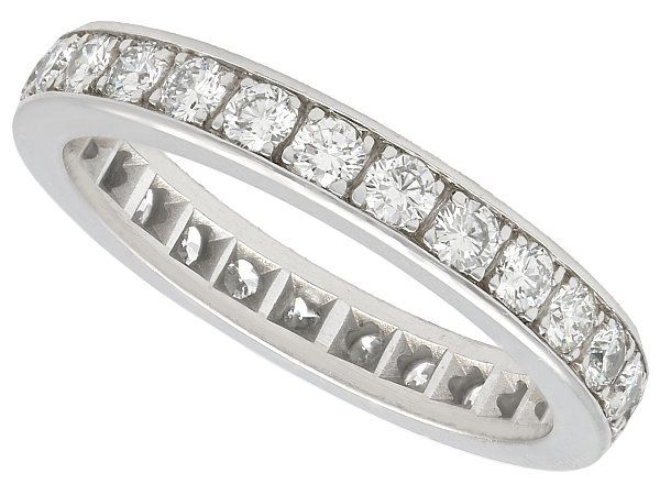 18ct White Gold Eternity Ring Diamond