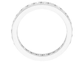 18ct White Gold Eternity Ring Diamond for Sale