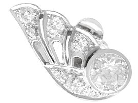 Art Deco Diamond Earrings