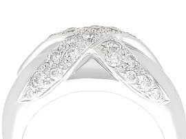 1980s Unisex Diamond Ring UK