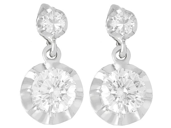GIA Certified Diamond Earrings