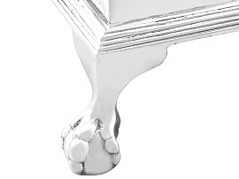 Sterling Silver Treasury Inkstand Foot 