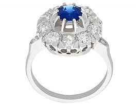 Antique Basaltic Sapphire Ring
