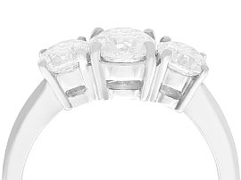1.66 Carat Diamond Trilogy Ring