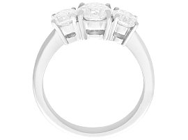 1.66 Carat Diamond Trilogy Ring 