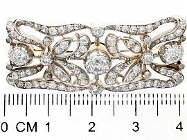 Antique Victorian Diamond Brooch