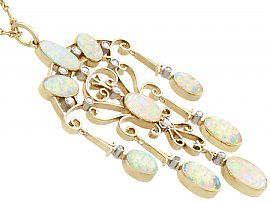 Boxed Opal Pendant
