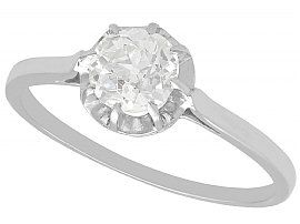 0.9 Carat Diamond Engagement Ring
