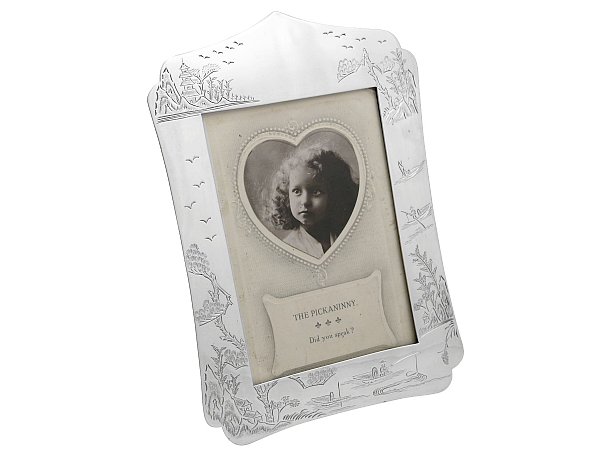 Chinese Silver Picture Frame
