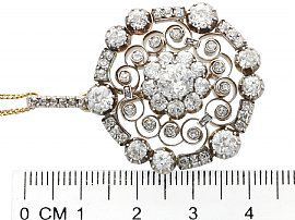 Large Victorian Diamond Pendant
