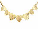14ct Yellow Gold Heart Necklace by Tiffany & Co - Vintage Circa 1950