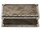 Sterling Silver and Shagreen Box by Omar Ramsden  - Antique George V (1935)