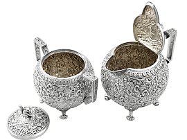 Indian Silver Tea Set