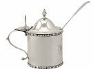 Newcastle Sterling Silver Mustard Pot - Antique George III  