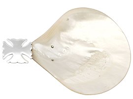 Sterling Silver and Mother of Pearl Baptismal Shell - Vintage (1975)