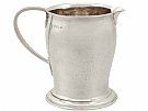 Sterling Silver Cream Jug by Birmingham Guild of Handicraft - Arts and Crafts Style - Antique Edwardian (1904)