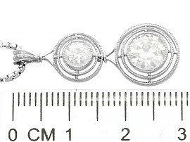 1930s Diamond Drop Pendant 