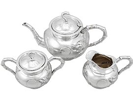 Chinese Silver Tea Set