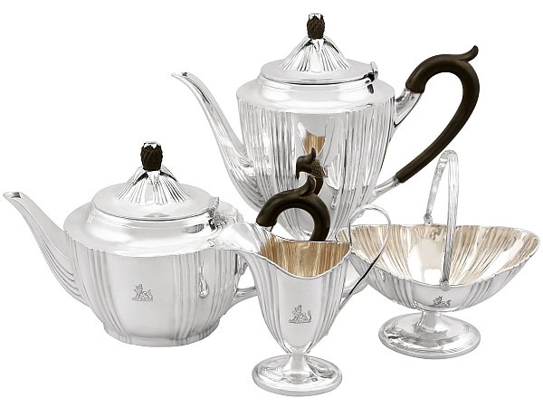 Chester Silver Tea Set 