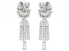 Antique Diamond Day and Night Earrings