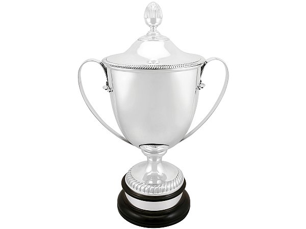 Silver Champagne Cup and Cover