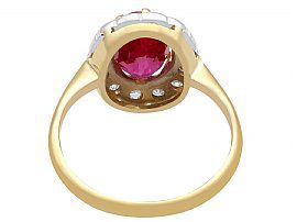Vintage Ruby Dress Ring