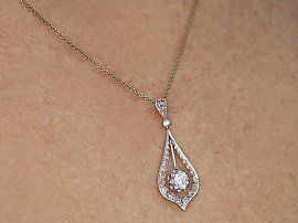 Edwardian Diamond Pendant