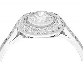 1920s Small Halo Ring for Sale