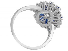 Sapphire and Diamond Ring Vintage