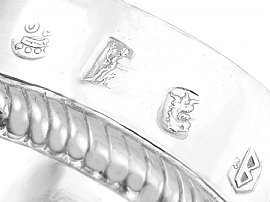Britannia Silver Porringer Hallmarks 