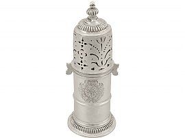 Britannia Standard Silver Lighthouse Style Caster - Antique William III