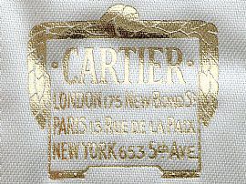 cartier logo on box
