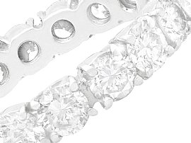 Diamond Eternity Ring in Platinum