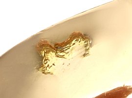 Hallmarks on Yellow Gold Brooch