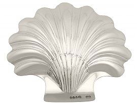 Silver Shell Butter Dishes