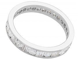 Baguette Cut Eternity Diamond Ring
