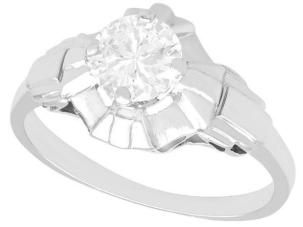 Round Brilliant Cut Solitaire Diamond Ring