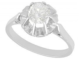 0.81 Carat Diamond Solitaire Ring