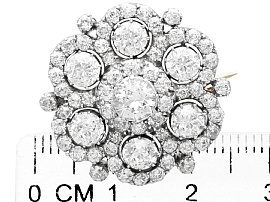 Victorian Diamond Brooch