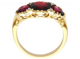 Antique Garnet Dress Ring 