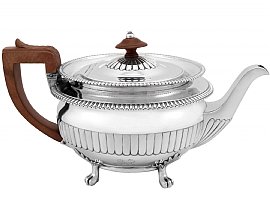 19th Century Silver Teapot 