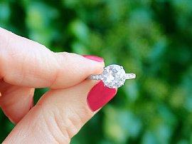 G Dolour Diamond Engagement Ring Outside