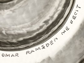 Omar Ramsden signature silver