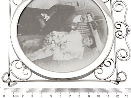 Antique Sterling Silver Photo Frame 